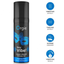 ORGIE - VIBRAÇÃO SEXY! VIBRADOR LÍQUIDO 15 ML