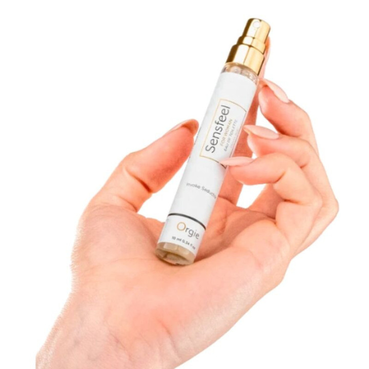 ORGIE - SENSFEEL PARA MULHERES. BOOSTER DE FEROMÔNIOS. EAU DE TOILETTE. TAMANHO VIAGEM 10 ML