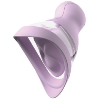FANTASY FOR HER - VELOURA TOUCH PLEASURE PUMP BOMBA ÍNTIMA COM SUCÇÃO E VIBRAÇÃO ROXA