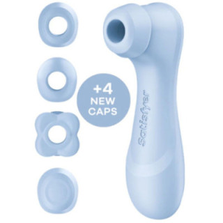 SATISFYER - PRO 2ª GERAÇÃO 4 ESTIMULADOR CLITORIAL AZUL SERENO