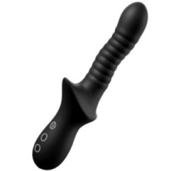 ANAL FANTASY ELITE - MASSAGEADOR ANAL RECARREGÁVEL PRETO PLEASURE WAVE