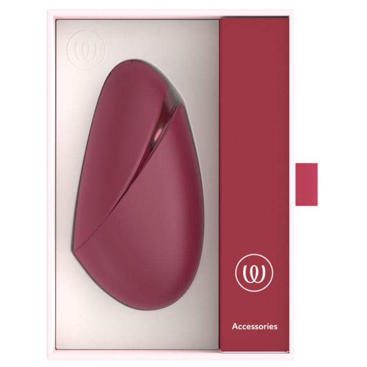 WOMANIZER - NEXT LIBERTY 3D PLEASURE AIR CLITORAL STIMULATOR BORDEAUX