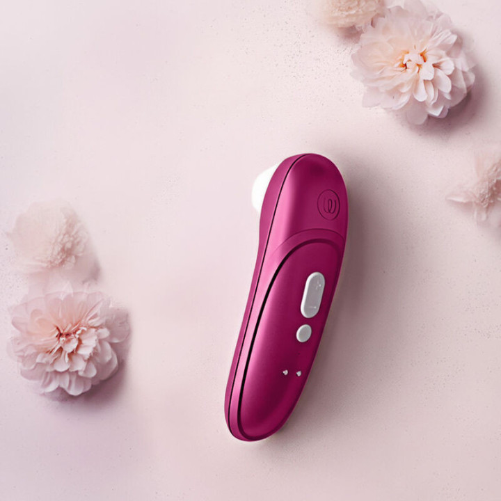 WOMANIZER - ESTIMULADOR CLITORIANO DE SUCÇÃO PROFISSIONAL COM 11 NÍVEIS DE INTENSIDADE. ROSA VIBRANTE