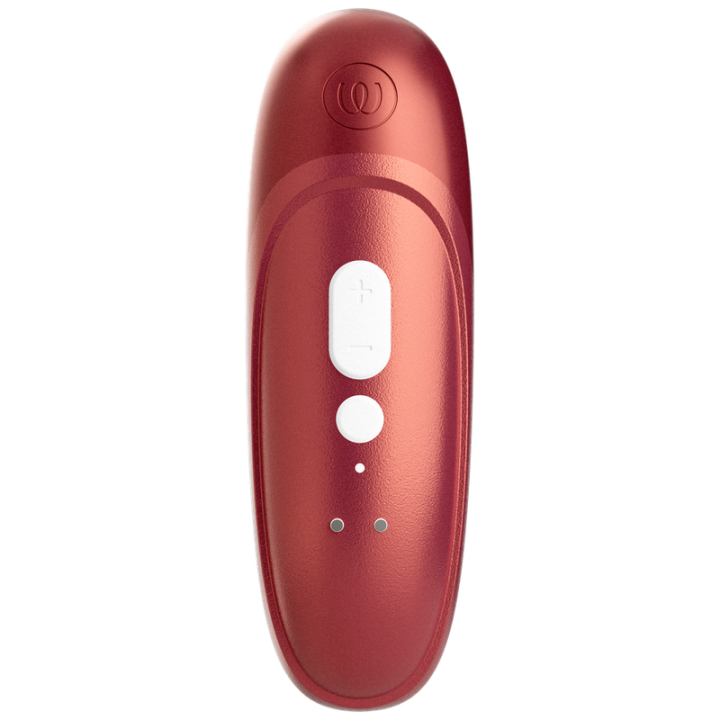 WOMANIZER - ESTIMULADOR CLITORIANO DE SUCÇÃO PROFISSIONAL COM 11 NÍVEIS DE INTENSIDADE - VERMELHO BORDEAUX
