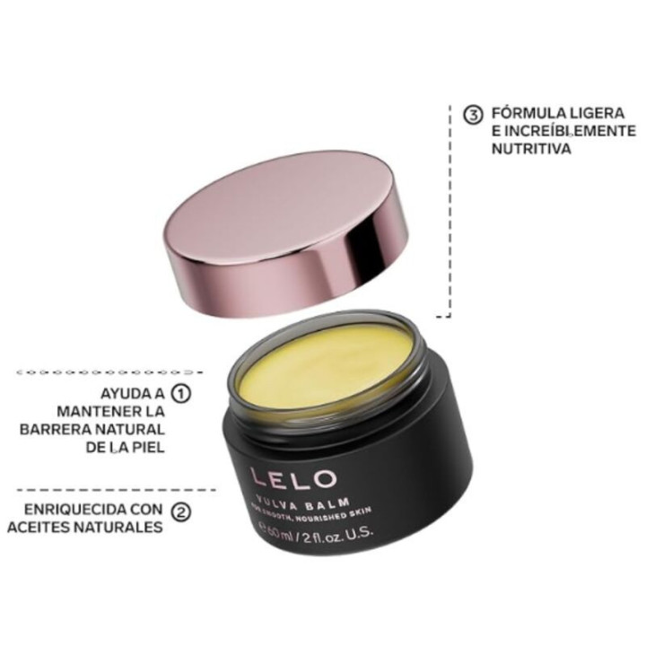 LELO - BÁLSAMO VULVAR HIDRATANTE SUAVIZANTE PARA A ÁREA ÍNTIMA EXTERNA
