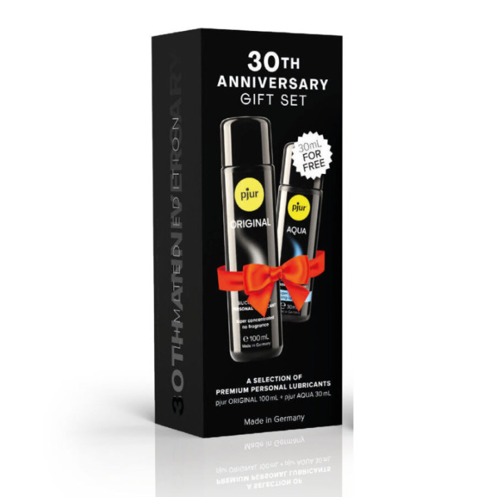 PJUR - CONJUNTO 30º ANIVERSÁRIO PJUR ORIGINAL 100 ML + PJUR AQUA 30 ML DE PRESENTE