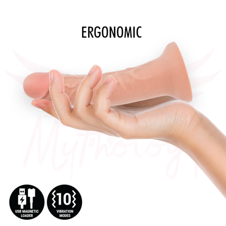 MYTHOLOGY - ASHER ORIGINAL DILDO S - VIBRADOR COMPATÍVEL COM A TECNOLOGIA WATCHME WIRELESS