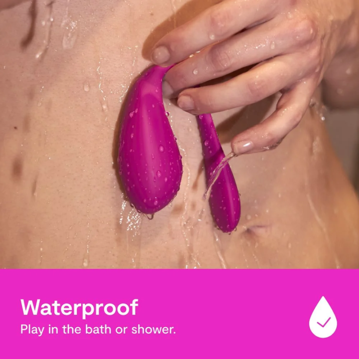 WE-VIBE - JIVE 2 VIBRADOR DE OVO VESTÍVEL ROSA ELÉTRICO