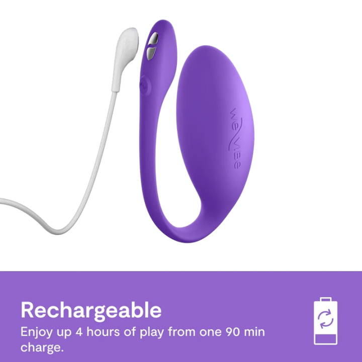WE-VIBE - JIVE LITE VIBRADOR DE OVO VESTÍVEL CONTROLADO POR APLICATIVO ROXO