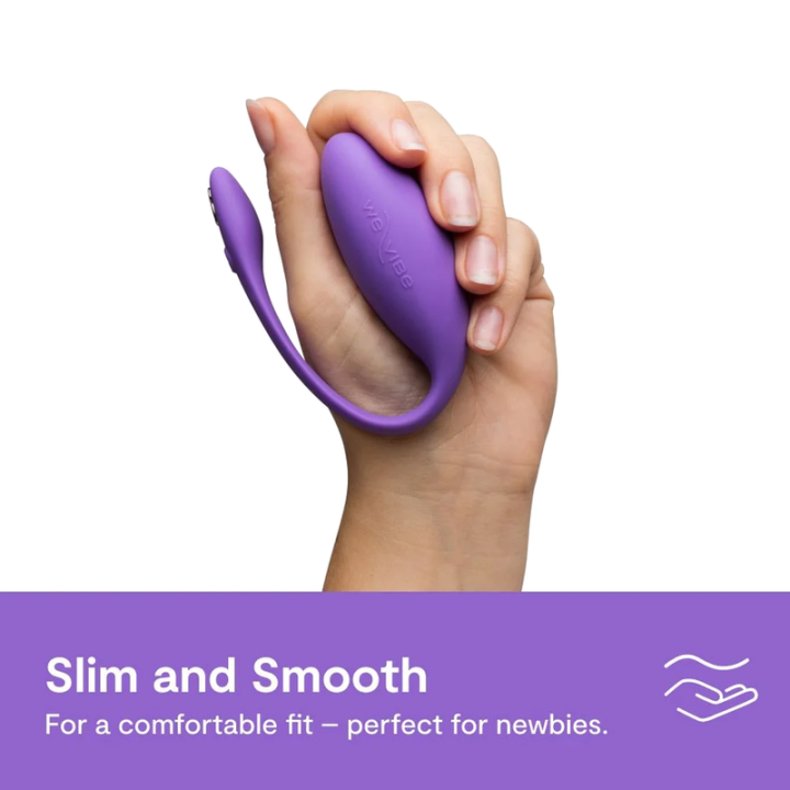 WE-VIBE - JIVE LITE VIBRADOR DE OVO VESTÍVEL CONTROLADO POR APLICATIVO ROXO