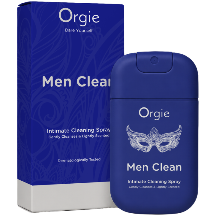 ORGIE - MEN CLEAN SPRAY DE HIGIENE ÍNTIMA COM ALOE VERA PARA HOMENS 30 ML