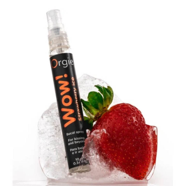 ORGIE - UAU! SPRAY BUCAL DE MORANGO GELADO 10 ML