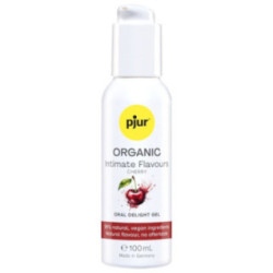 PJUR - GEL ORAL DELICIOSO COM SABORES ÍNTIMOS DE CEREJA ORGÂNICOS 100 ML