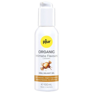 PJUR - GEL ORAL DELICIOSO COM SABORES ÍNTIMOS DE CARAMELO ORGÂNICO 100 ML