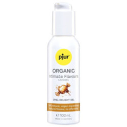 PJUR - GEL ORAL DELICIOSO COM SABORES ÍNTIMOS DE CARAMELO ORGÂNICO 100 ML