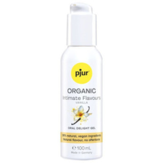 PJUR - GEL ORAL DELICIOSO COM SABORES ÍNTIMOS DE BAUNILHA ORGÂNICOS 100 ML