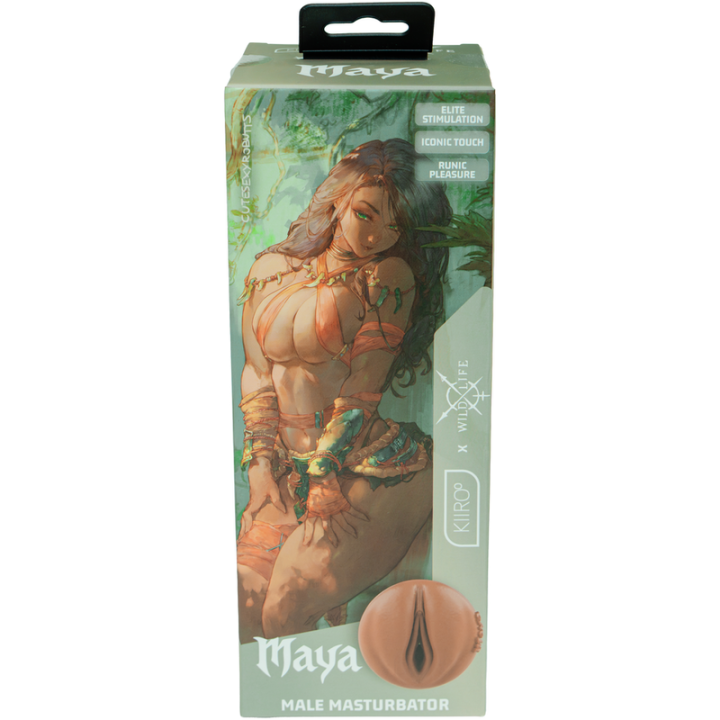 KIIROO - MAYA WILD LIFE MASTURBADOR MASCULINO VAGINAL REALISTA