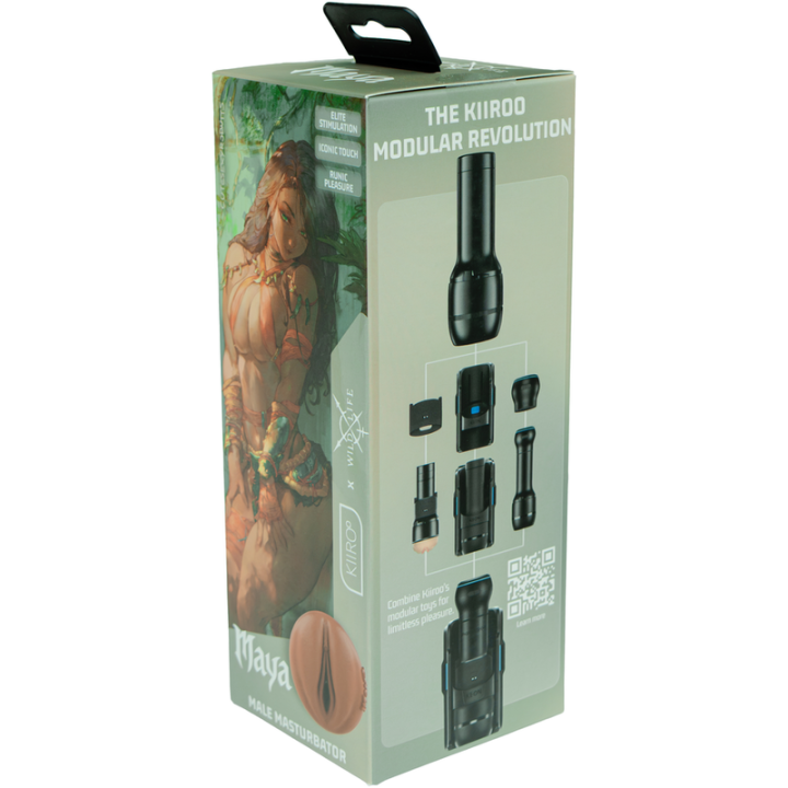 KIIROO - MAYA WILD LIFE MASTURBADOR MASCULINO VAGINAL REALISTA
