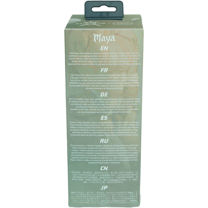 KIIROO - MAYA WILD LIFE MASTURBADOR MASCULINO VAGINAL REALISTA