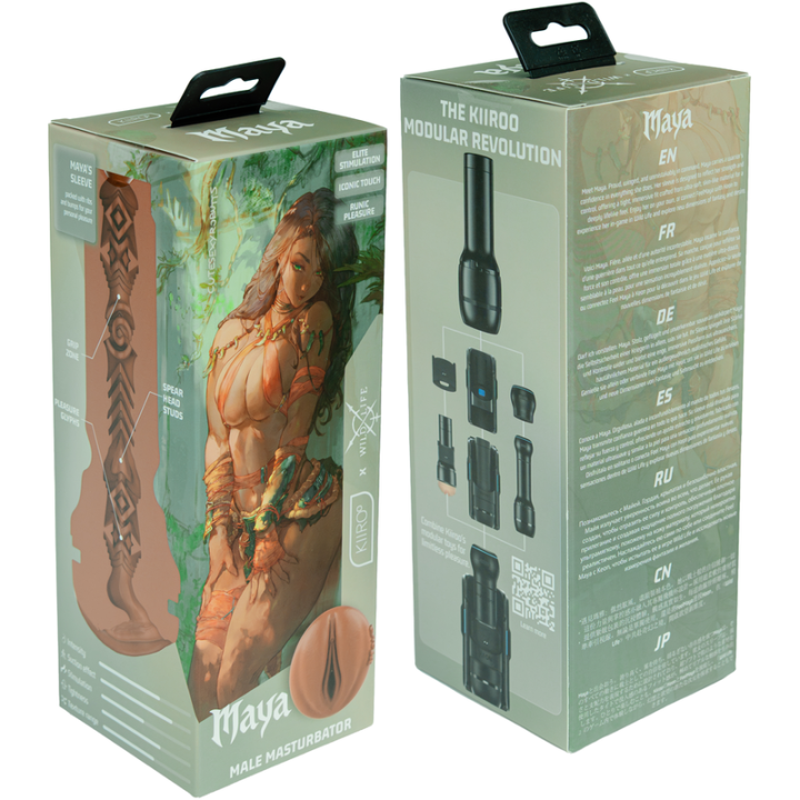 KIIROO - MAYA WILD LIFE MASTURBADOR MASCULINO VAGINAL REALISTA