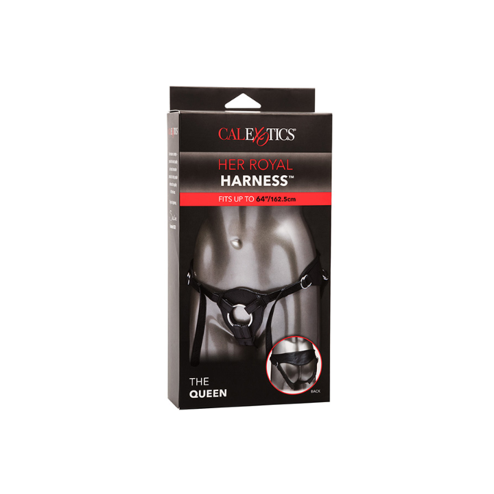 CALEXOTICS - AQUI ROYAL HARNESS THE QUEEN TAMANHO ÚNICO