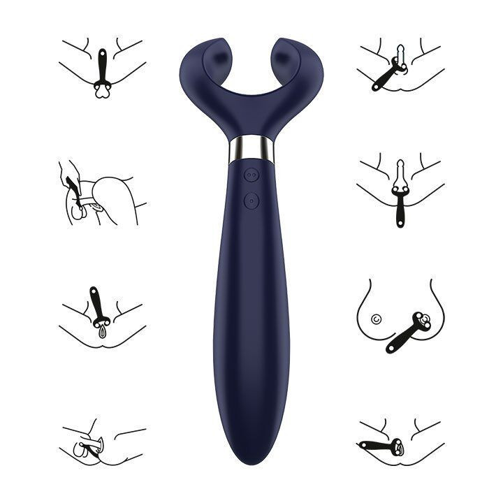 SATISFYER - ENDLESS FUN MULTI VIBRADOR 3 AZUL