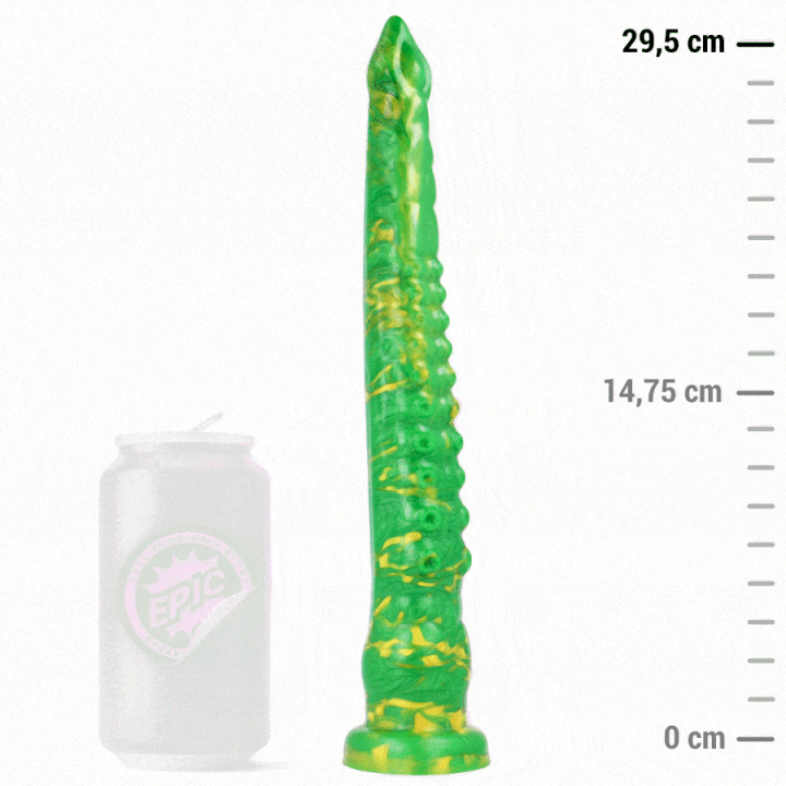 EPIC - DILDO HYLOS VERDE FLASH