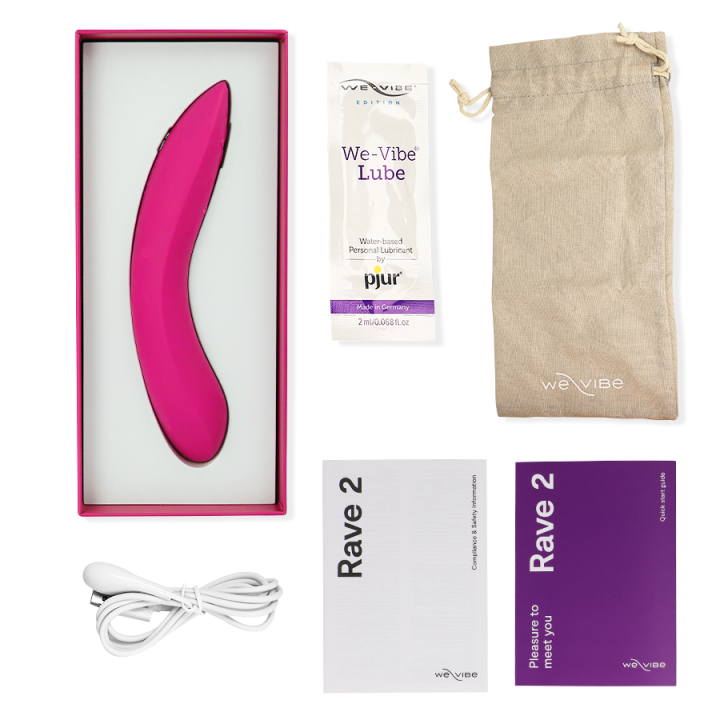 WE-VIBE - RAVE 2 VIBRADOR G-SPOT ROSA