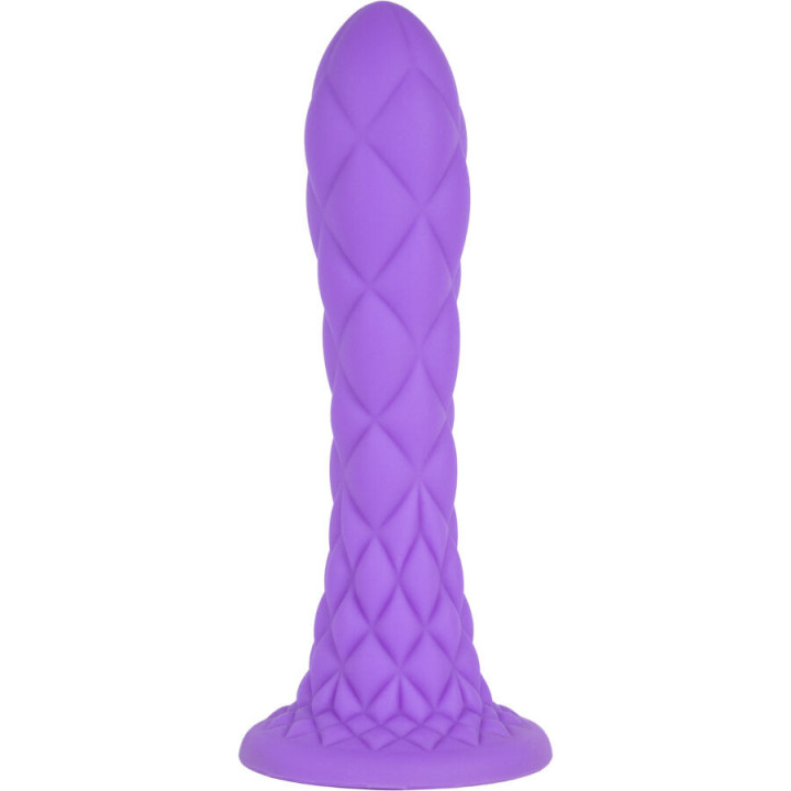 SILEXD - DREAMY DILDO FANTASY SILICONE LÍQUIDO TERMORATIVO VIOLETA 18.5 CM