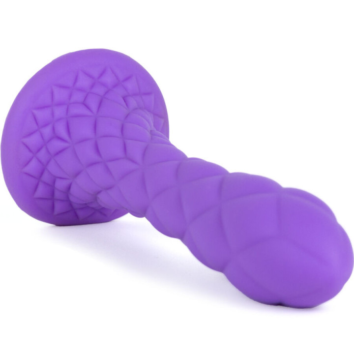 SILEXD - DREAMY DILDO FANTASY SILICONE LÍQUIDO TERMORATIVO VIOLETA 18.5 CM