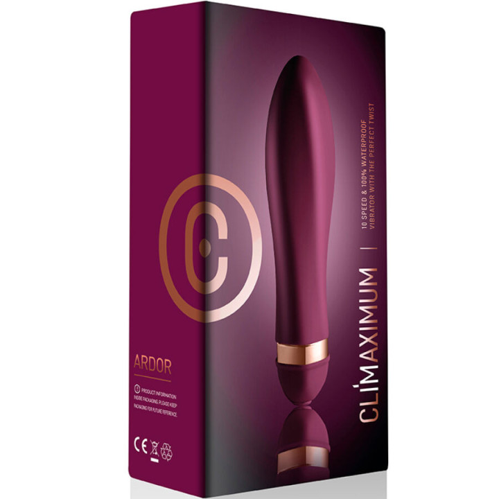 CLIMAXIMUM - VIBRADOR TORCIDO ARDOR