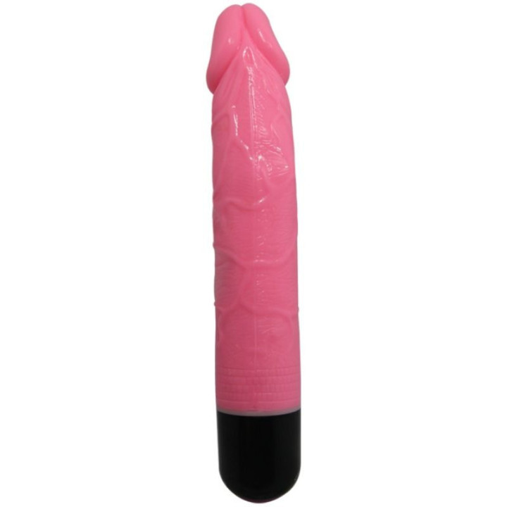 BAILE - VIBRADOR SEXO REALISTA COLORIDO ROSA 23 CM